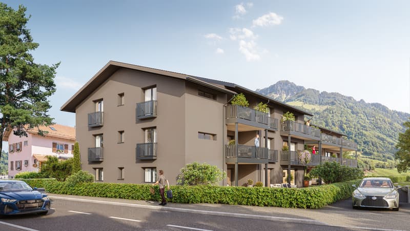 Nouvelle résidence  - Attique de 3.5 pièces avec terrasse . (6)