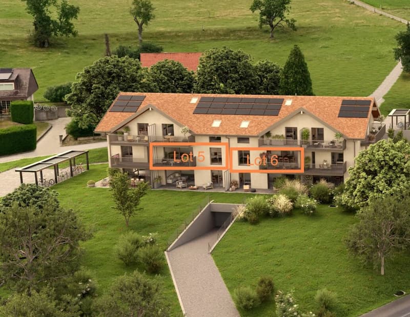 Dernières opportunités - 2 appartements de 3.5 pièces neuf à 10 min de Nyon (4)