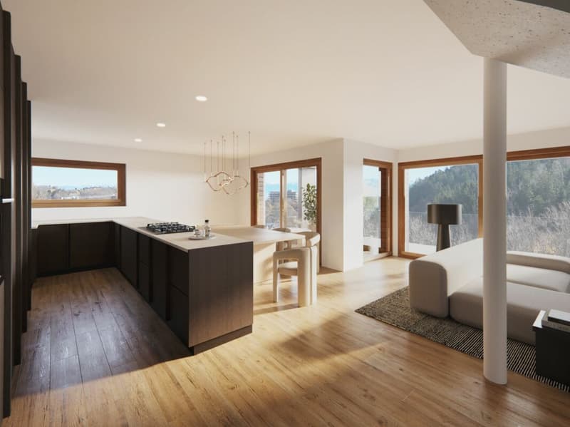 Duplex 5.5 pièces avec vue sur les Alpes Lot 3 (4)
