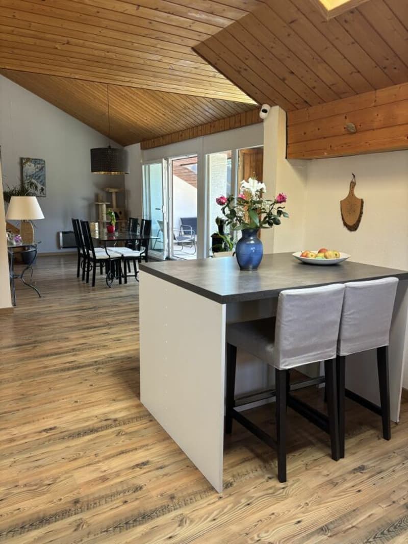 Duplex de 140 m² en dernier étage avec 3 chambres, terrasse et forêt (4)