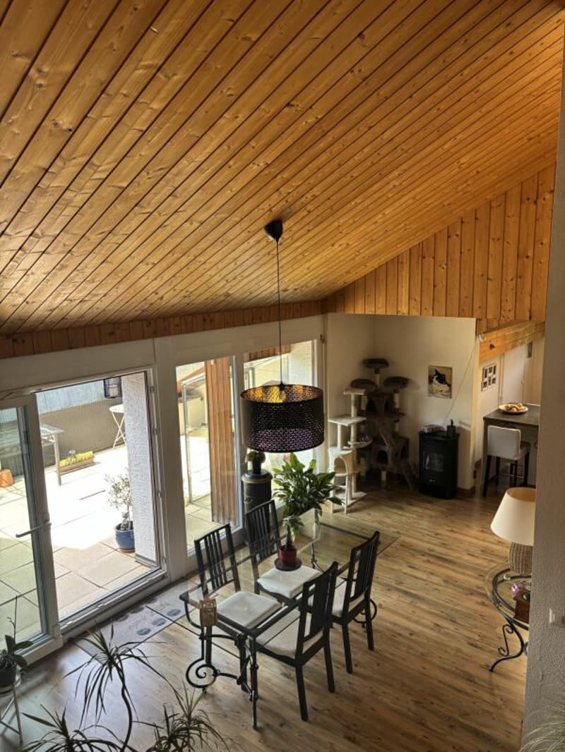 Duplex de 140 m² en dernier étage avec 3 chambres, terrasse et forêt (1)