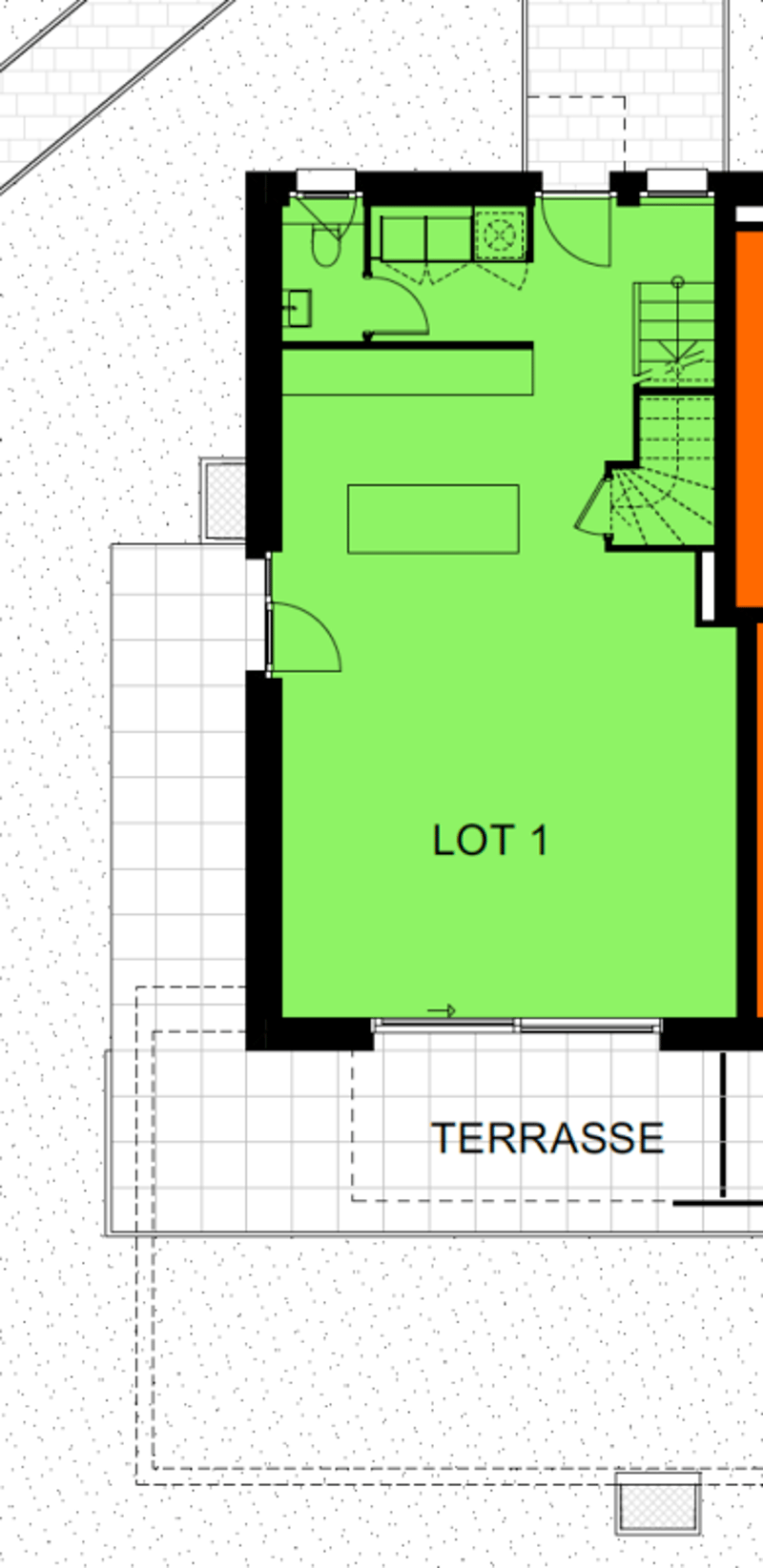 Marchissy : Lot n°1 Rez-de-jardin de 128 m2 (4)