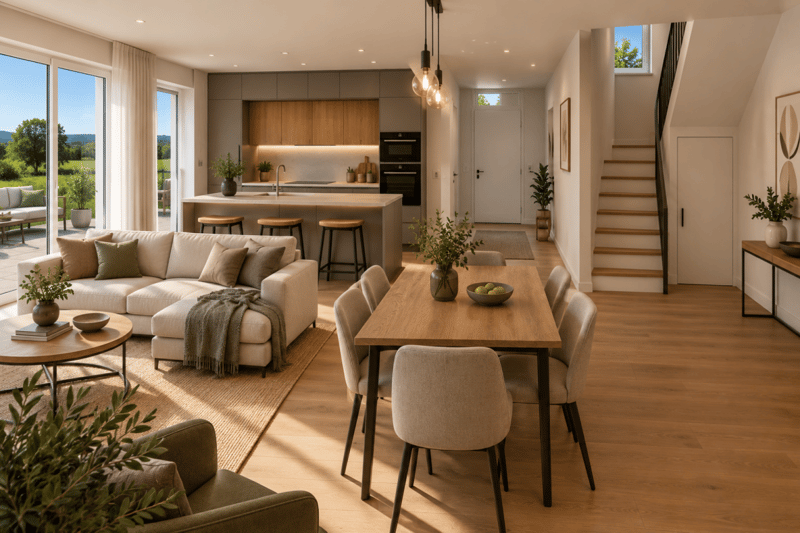 Marchissy : Lot n°1 Rez-de-jardin de 128 m2 (8)