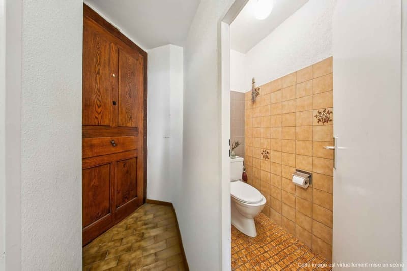 Le toilette visiteur séparé
