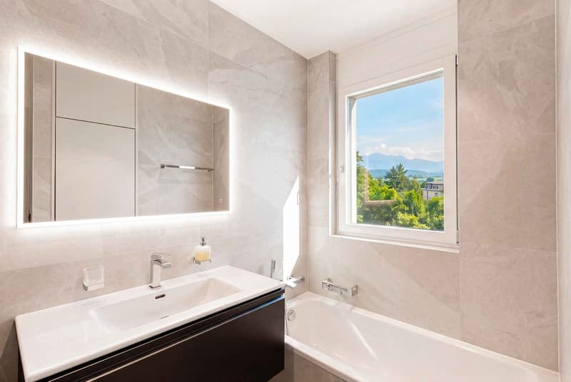 La deuxième salle de bain
