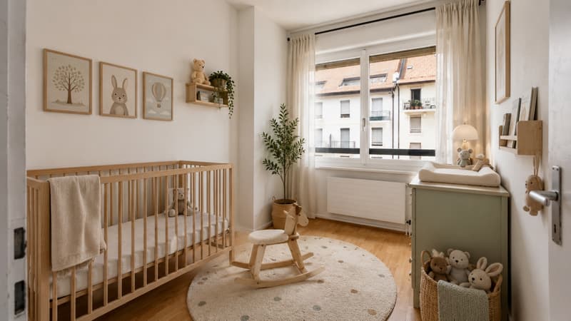 Proposition d'aménagement pour la deuxième chambre à coucher