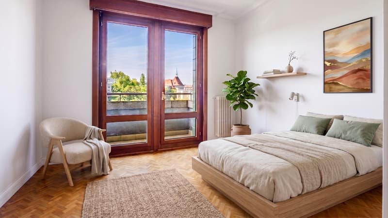 Porposition d'aménagement d'une deuxième chambre à coucher