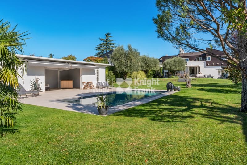Villa contemporaine en campagne genevoise (2)