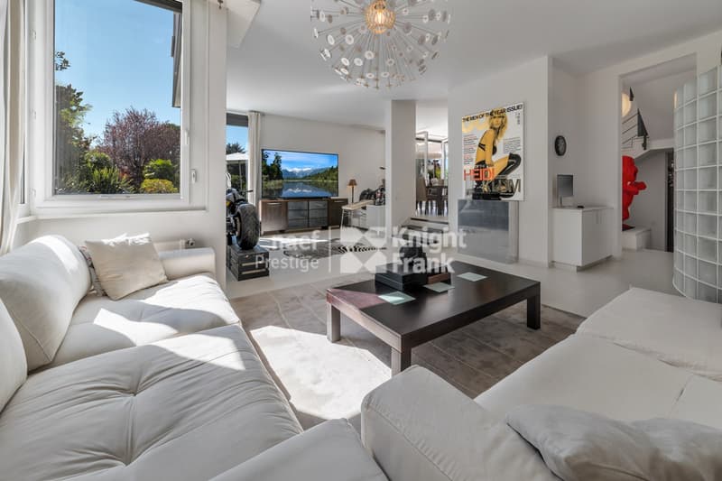 Villa contemporaine en campagne genevoise (3)