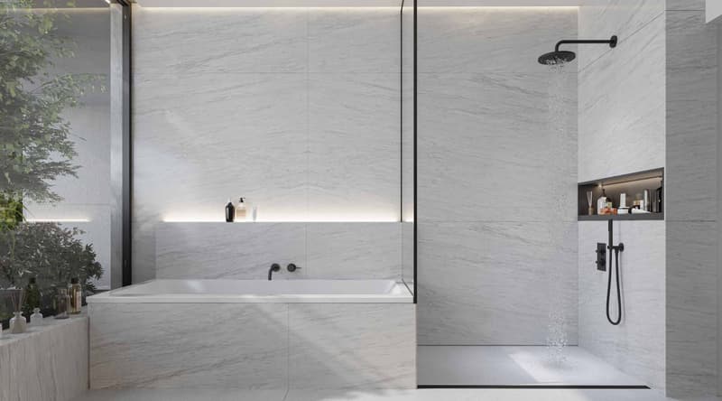 Salle de bains et douche