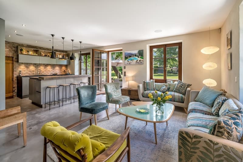 Modernité et luxe pour cette ferme entièrement rénovée. (4)