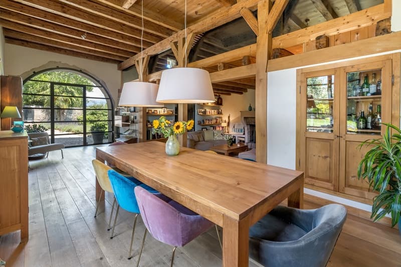 Modernité et luxe pour cette ferme entièrement rénovée. (2)