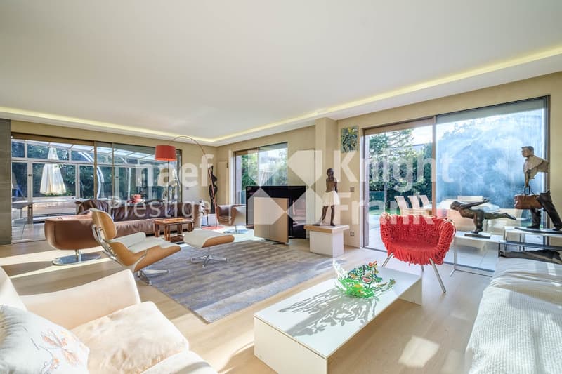 Villa contemporaine à Cologny (3)
