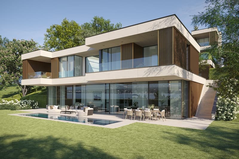 Villas Panorama | Cologny : 2 villas individuelles d'exception surplombant le lac (1)
