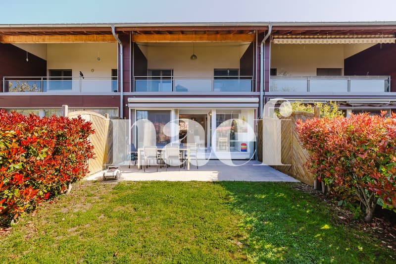Charmante villa mitoyenne 230 m² utiles plus jardin, terrasse et garage double à Vernier (13)