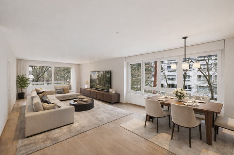 Champel : Superbe Appartement de 7 Pièces avec Loggias (8)
