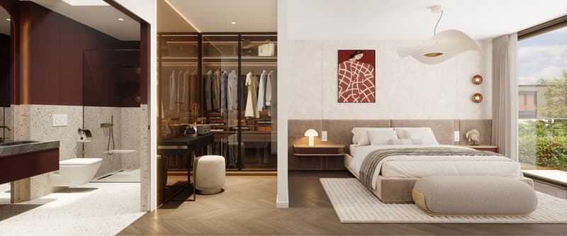 Villas neuves THPE avec jardin et prestations haut de gamme ? Pregny-Chambésy (4)