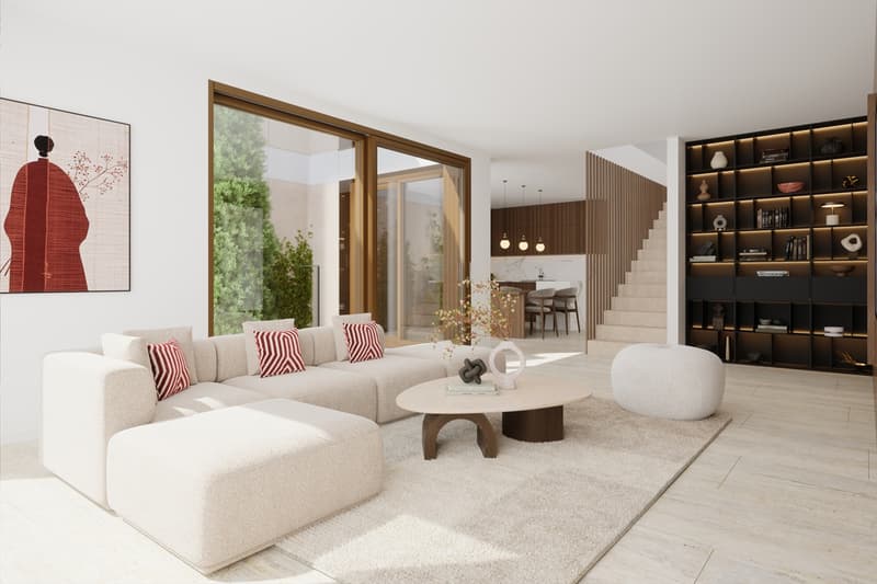 Villas neuves THPE avec jardin et prestations haut de gamme ? Pregny-Chambésy (6)