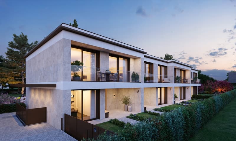 Villas neuves THPE avec jardin et prestations haut de gamme ? Pregny-Chambésy (8)