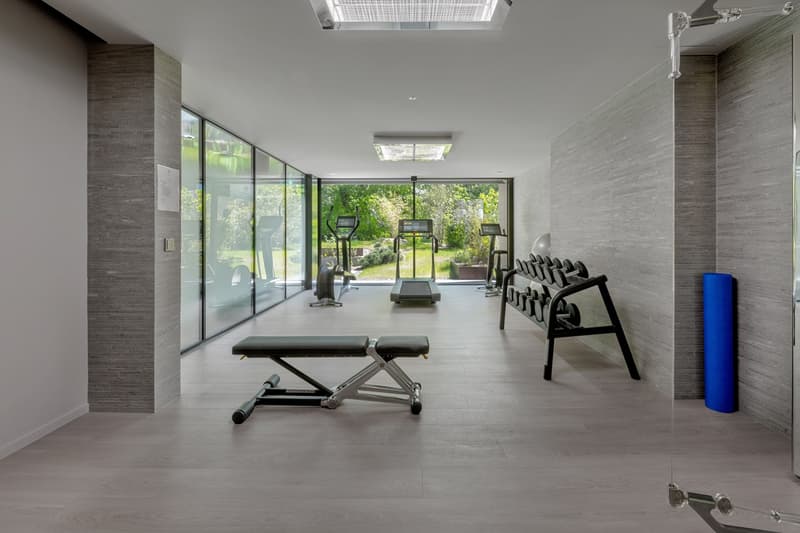 Salle de fitness pour les résidents