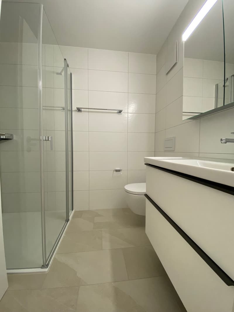 Begehbare Dusche