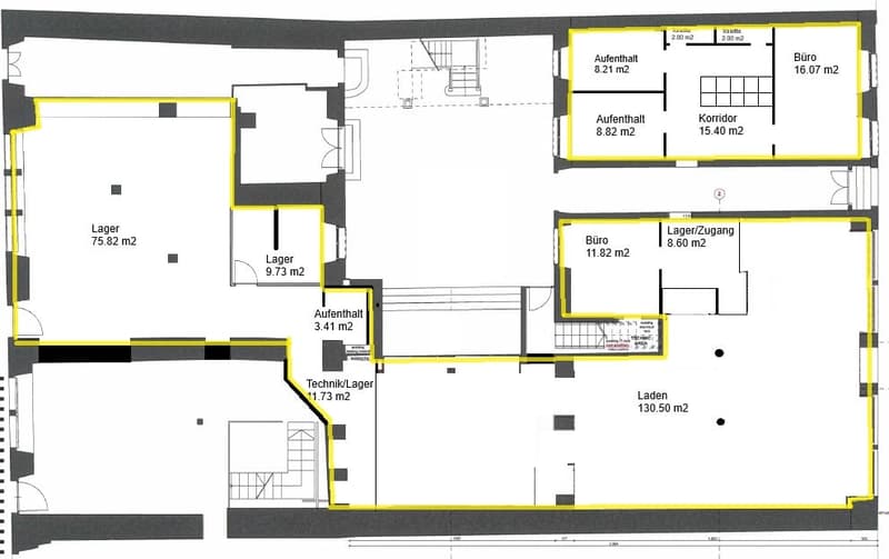 living room, kitchen, 2 bedrooms, hallway, storage, 2 bathrooms, technique room, balcony