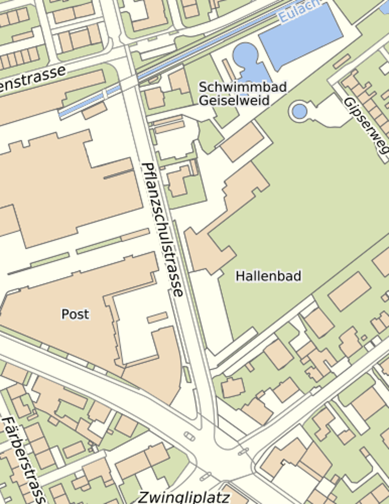 Tiefgaragenplatz - Schwimmbad Geiselweid, Winterthur (1)