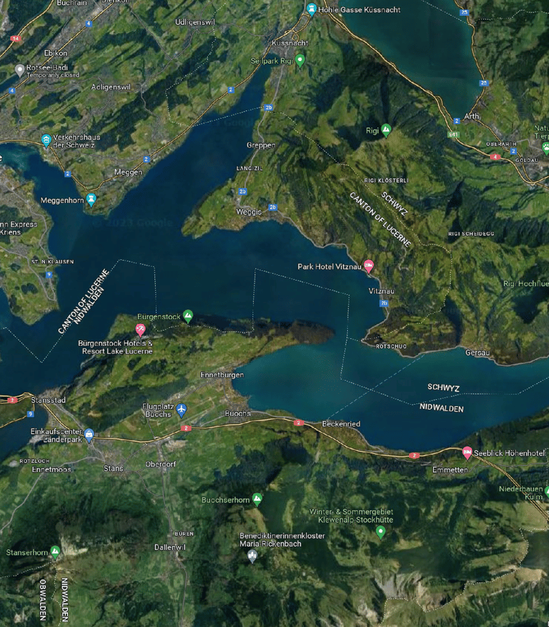 Parcelle de construction unique et grande avec projet de construction offrant une vue sur le lac des Quatre-Cantons (7)