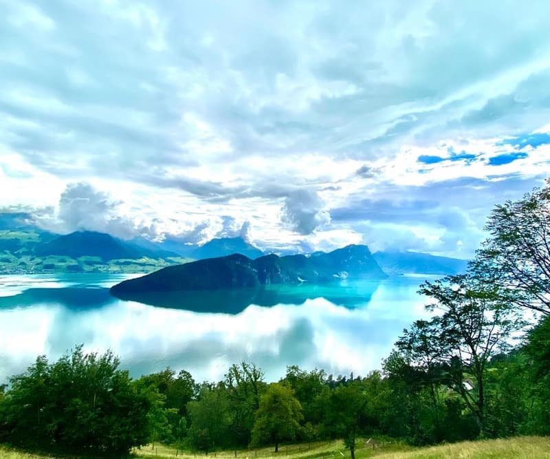 Parcelle de construction unique et grande avec projet de construction offrant une vue sur le lac des Quatre-Cantons (5)