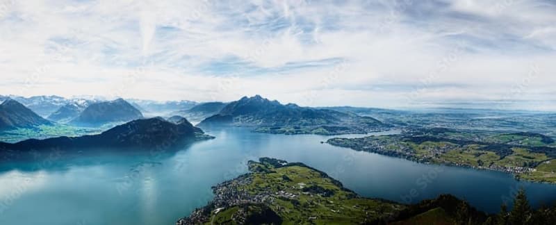 Parcelle de construction unique et grande avec projet de construction offrant une vue sur le lac des Quatre-Cantons (3)