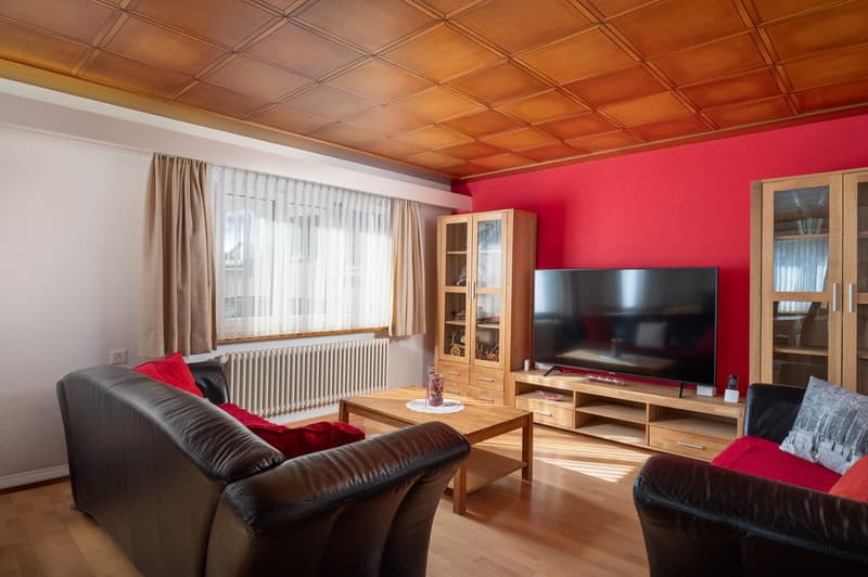 Maison familiale individuelle dans un emplacement central et agréable avec jardin d'hiver et poêle suédois à Rickenbach / LU (5)