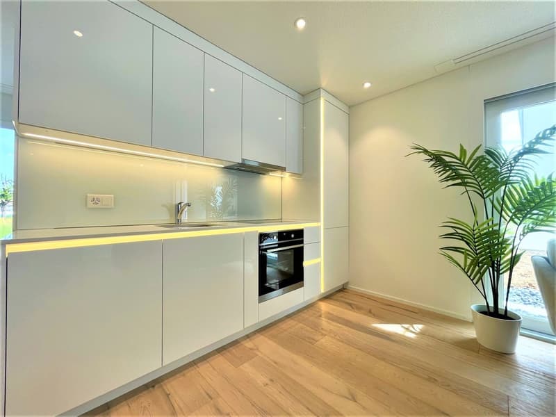 Moderne 2-Zimmer-Wohnung mit Balkon in Brunegg (2)