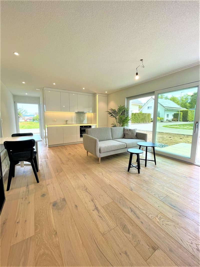 Moderne 2-Zimmer-Wohnung mit Balkon in Brunegg (9)