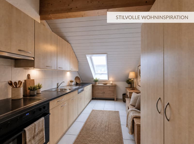 Charmante 4½-Zimmer-Dachwohnung (1)