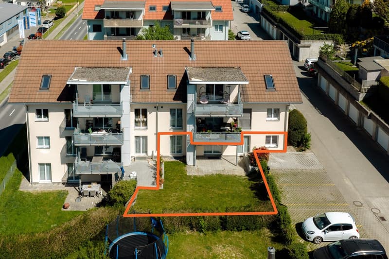 Ruhige 4½-Zimmer-Gartenwohnung in familienfreundlichem Quartier (1)