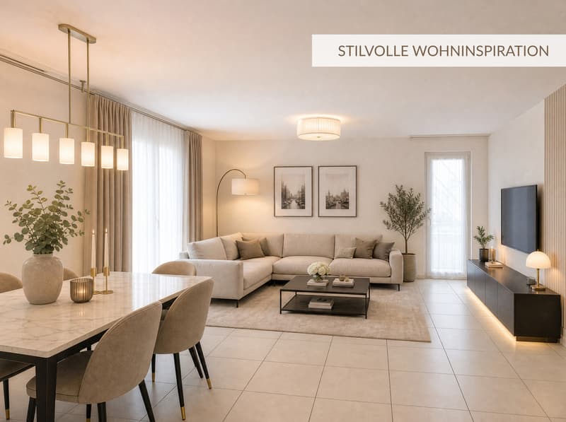 Grosszügige 3½-Zimmer-Gartenwohnung mit Hobbyraum (2)