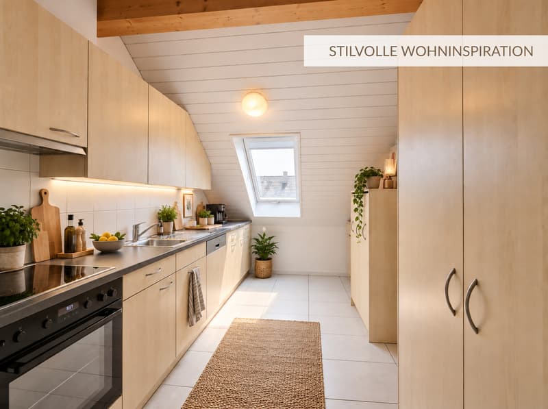 Ein Zuhause mit Charakter - 4½-Zimmer-Dachwohnung (4)