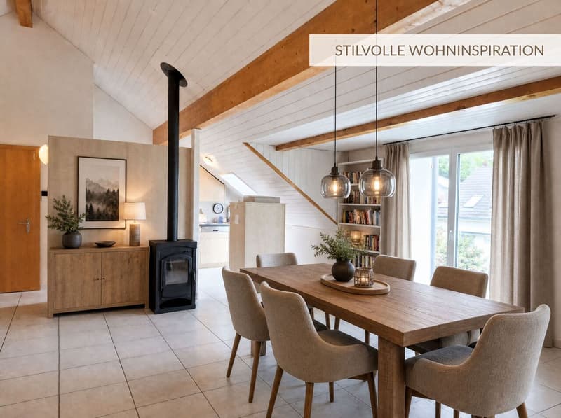 Charmante 4½-Zimmer-Dachwohnung (2)