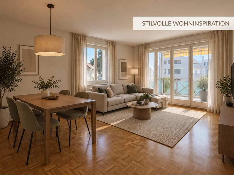 Kurze Wege, ruhiges Wohnen und sonniger Balkon (5)