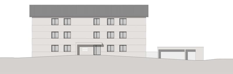 Ansicht Ostfassade