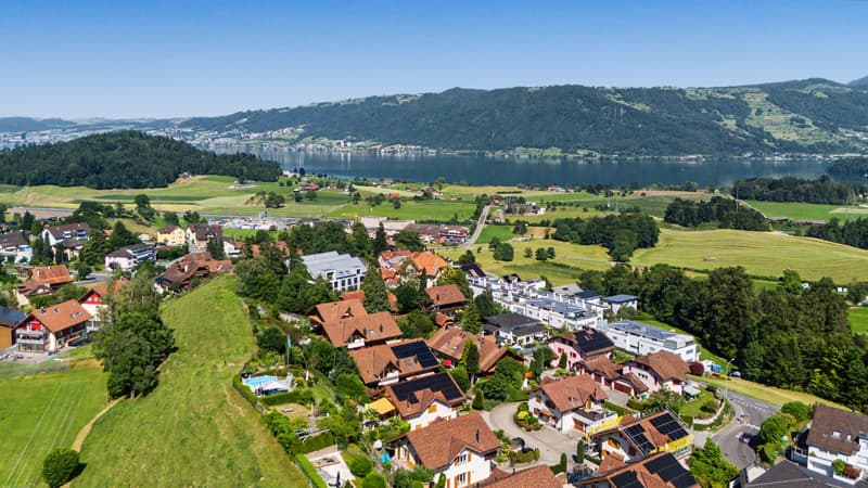 Privatsphäre & Panorama - aussergewöhnliche Maisonette in Meierskappel (8)