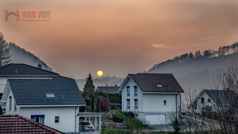 Aussicht vom Balkon