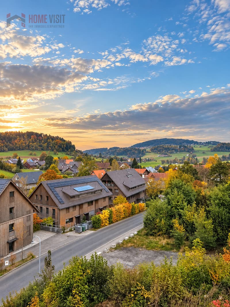 Luftbild der Liegenschaft und der idyllischen Umgebung