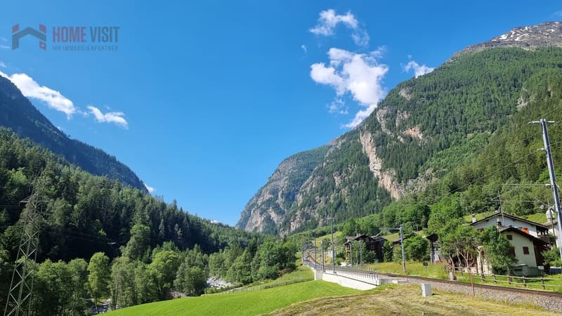 Aussicht vom Balkon