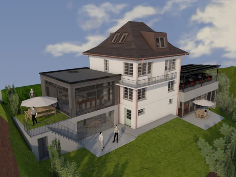3D-Modell mit unverbindlichem Charakter. Änderungen gegenüber der tatsächlichen Ausführung vorbehalten.