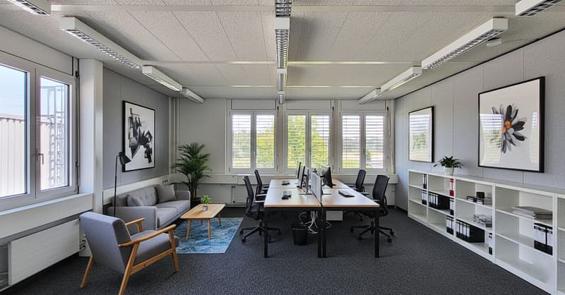 Einziehen und loslegen - 62 m² Bürofläche in Schafisheim! (2)