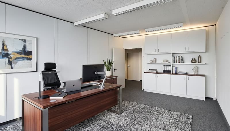 Einziehen und loslegen - 62 m² Bürofläche in Schafisheim! (3)