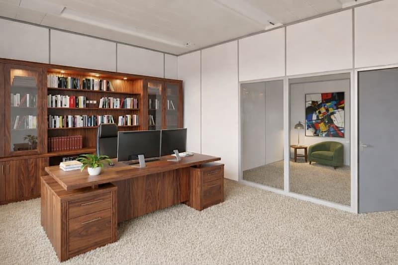 Ideal für kleine Teams - 42 m² mit 2 Büroräumen und eigenem Allgemeinbereich! (2)