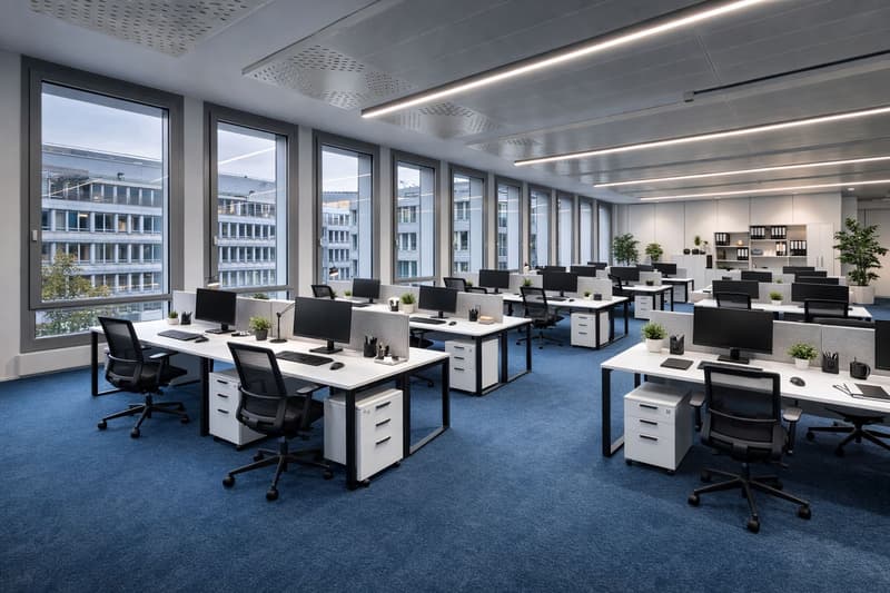 220 m² Open Space mit 3 Einzelbüros! (2)