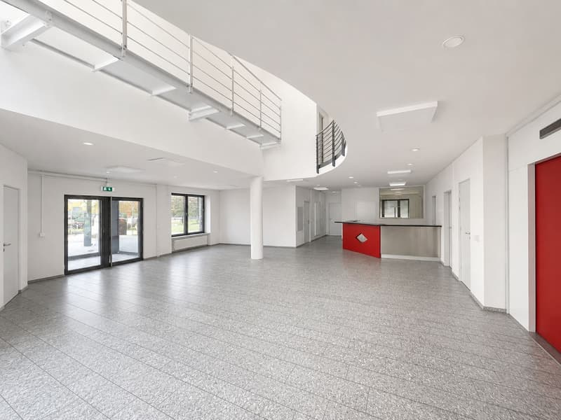Ganzer Gebäudeteil und ca. 1'500 m² Aussenfläche verfügbar! (2)